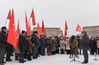 В центре Новосибирска воссоздали освобождение города от Колчака 